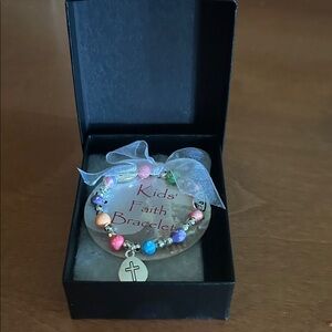 Kids Face Bracelet In Black Box